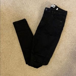 Black Ripped Skinny Jeans